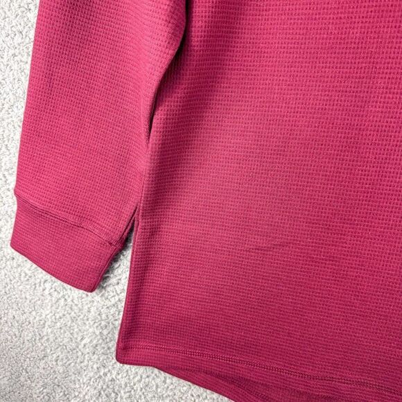Lands End Turtleneck Sweater Mens XXL Red Outdoor Preppy Office Casual Winter - Picture 4 of 11